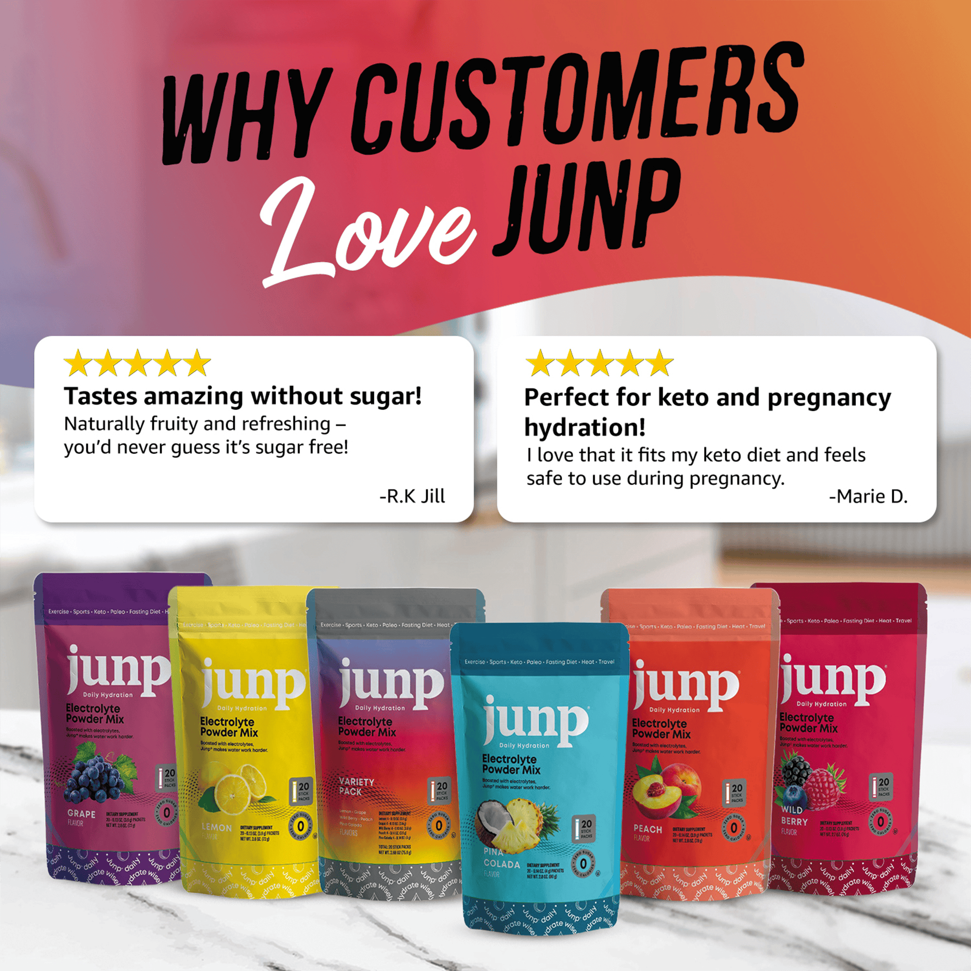 Junp® Stick Pack - Variety Pack