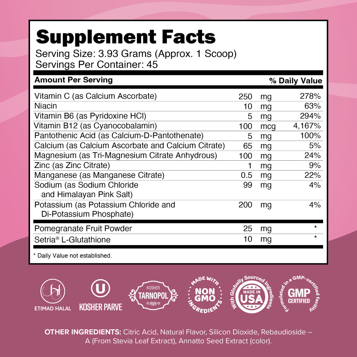 Junp Strawberry Margarita Electrolyte Drink Mix