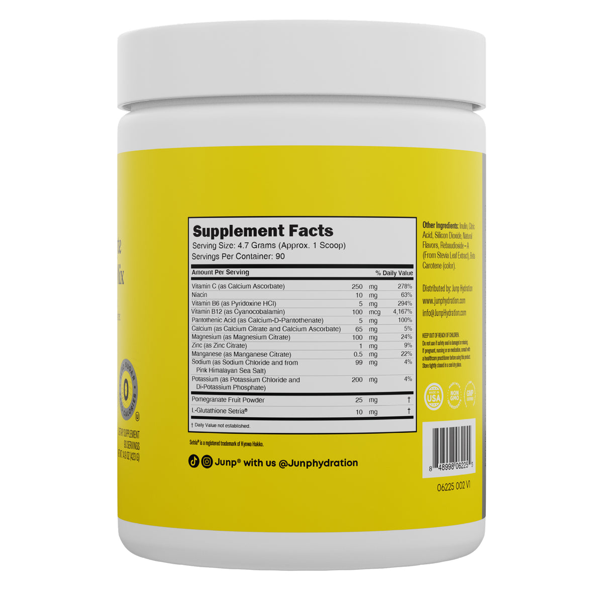 Junp Lemonade Electrolyte Drink Mix