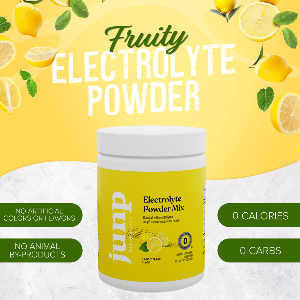 Junp Lemonade Electrolyte Drink Mix