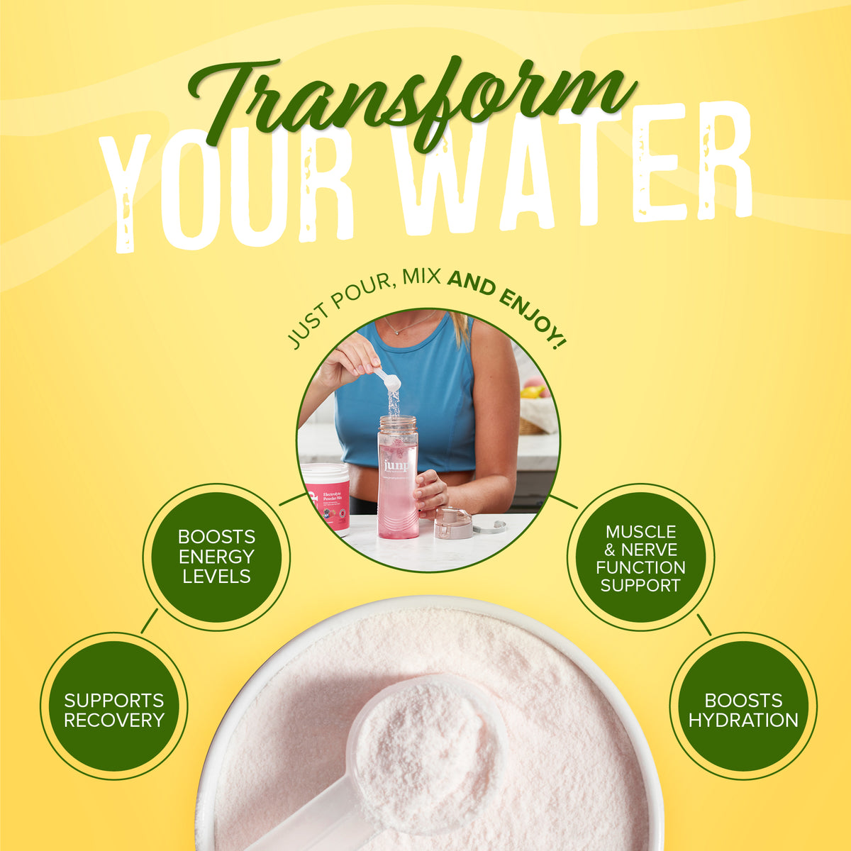 Junp Lemonade Electrolyte Drink Mix