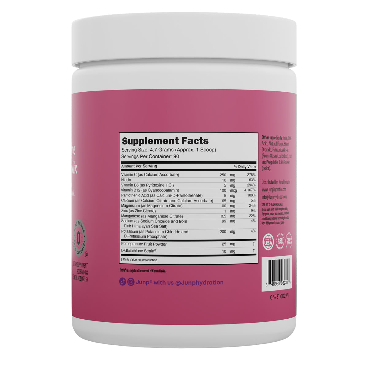 Junp Grape Electrolyte Drink Mix