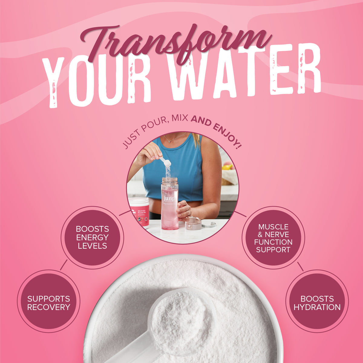 Junp Grape Electrolyte Drink Mix