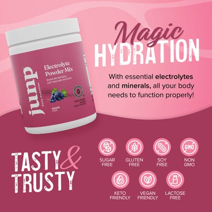 Junp Grape Electrolyte Drink Mix