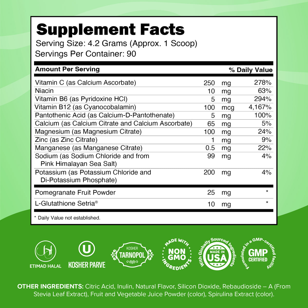 Junp Green Apple Electrolyte Drink Mix