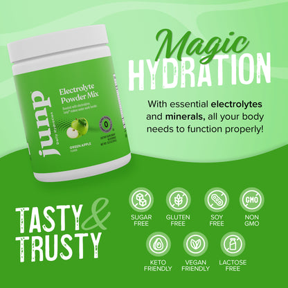 Junp Green Apple Electrolyte Drink Mix