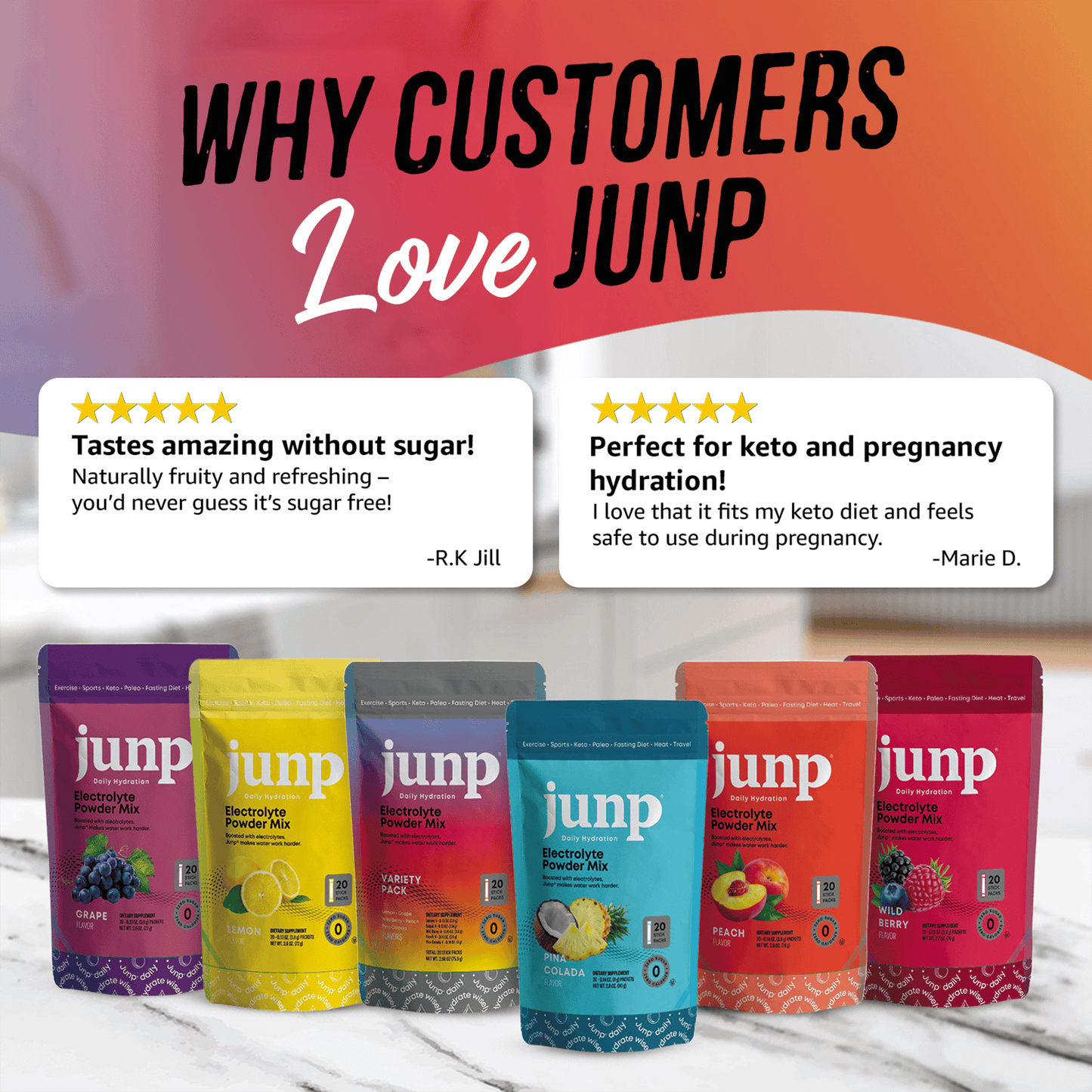 Junp® Stick Pack - Variety Pack
