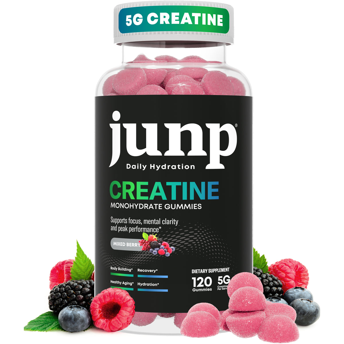 Junp Creatine Gummies, 30 servings