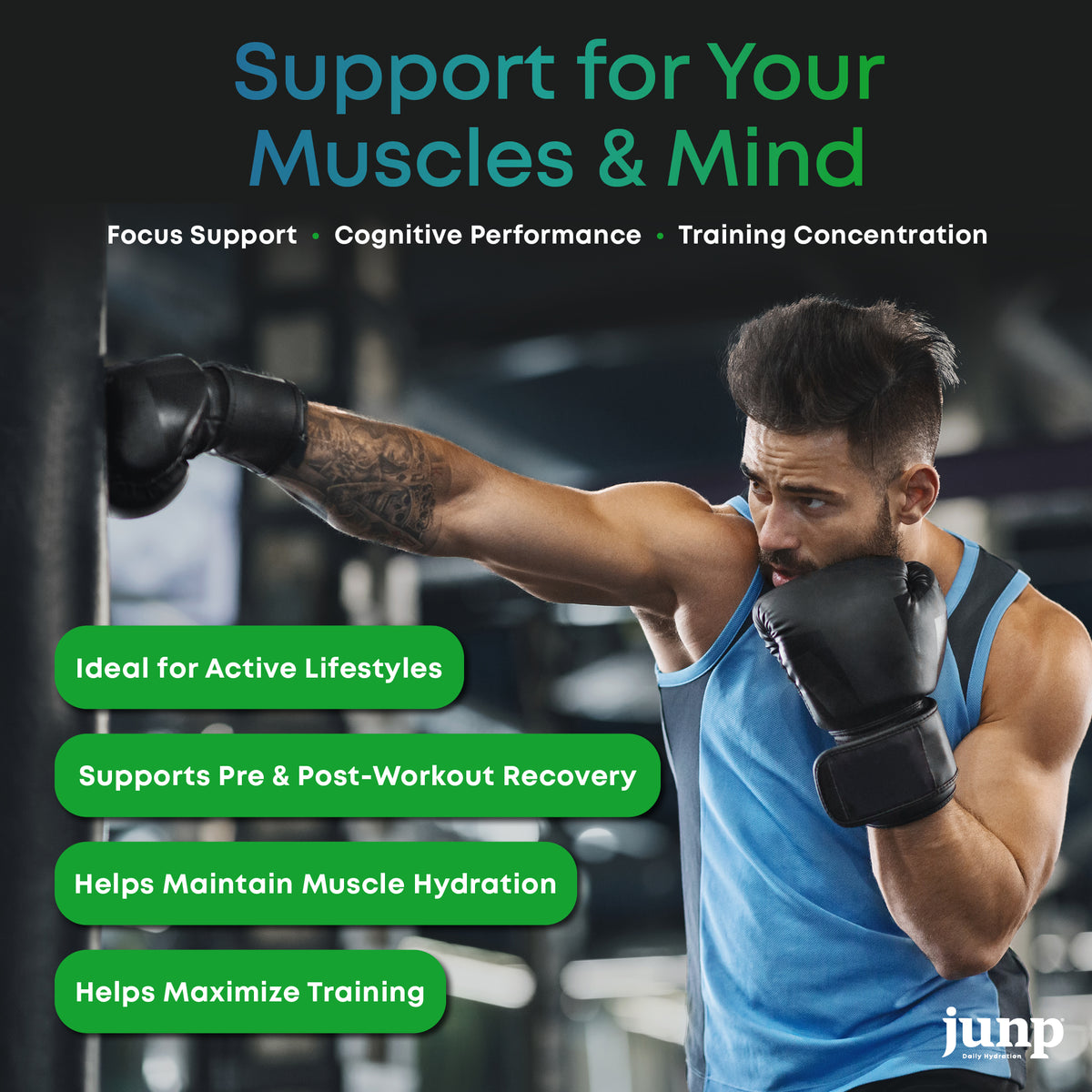 Junp Creatine Gummies, 30 servings